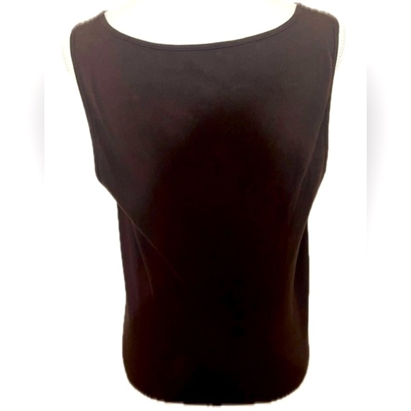 MICHAEL Michael Kors Gold Brown Sequined Tank Top - Women's, SZ XL - Picture 5 of 7